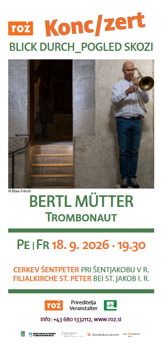 Koncert "Pogled skozi" Bertl Mütter