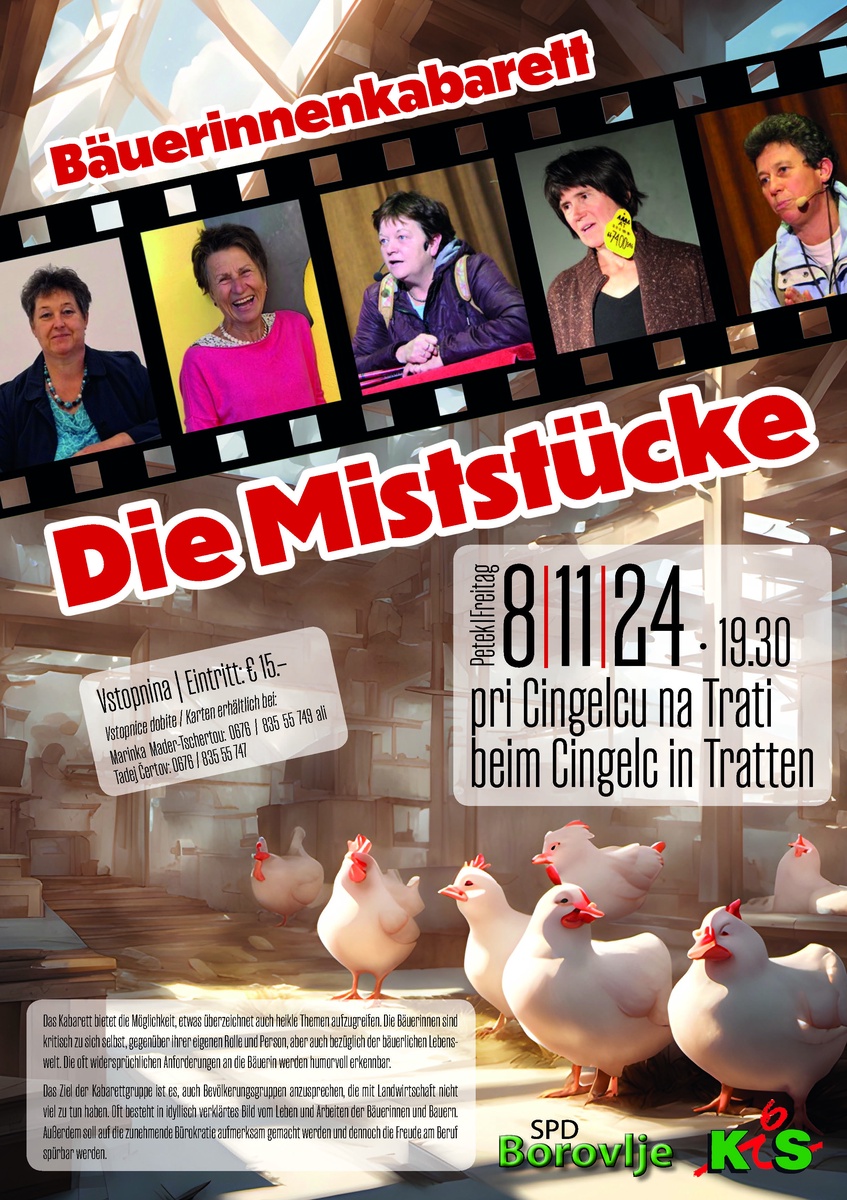 Bäuerinnenkabarett: Die Miststücke